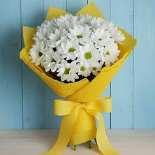 Букет цветов из:  Хризантемы в Тёплом