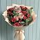 Букет цветов из: Гвоздики и Розы в Тёплом