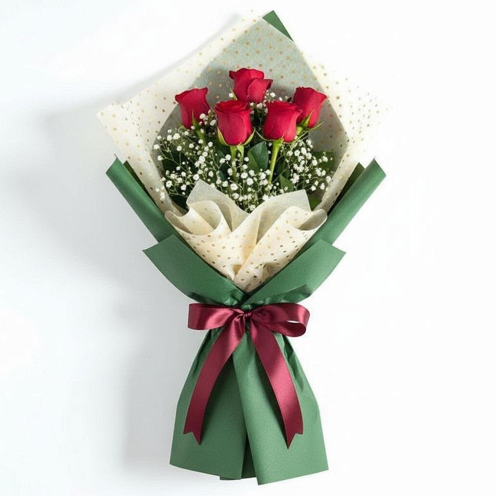 Букет цветов из: Розы в Тёплом