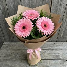 Букет цветов из:  Герберы в Тёплом