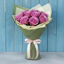 Букет Розы Фёрст Леди в Тёплом