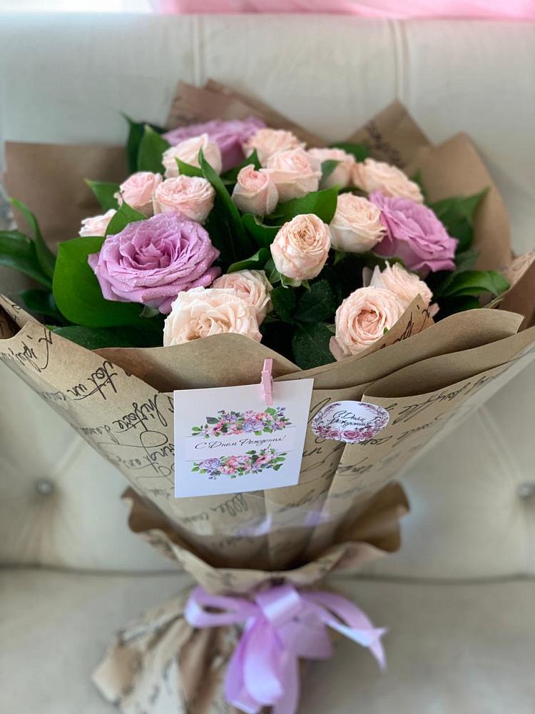 Букет цветов из: Розы в Тёплом