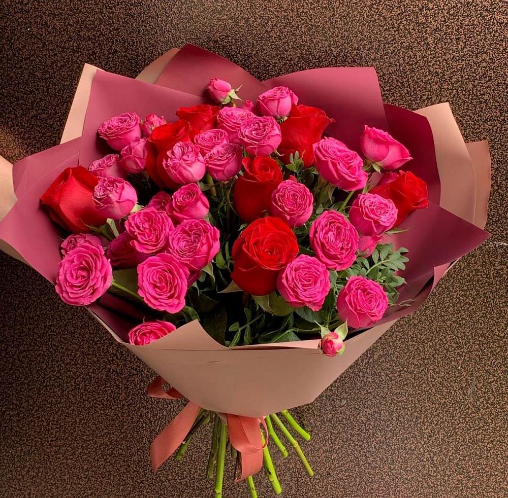 Букет В объятьях нежности в Тёплом