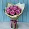 Букет Розы Фёрст Леди в Тёплом