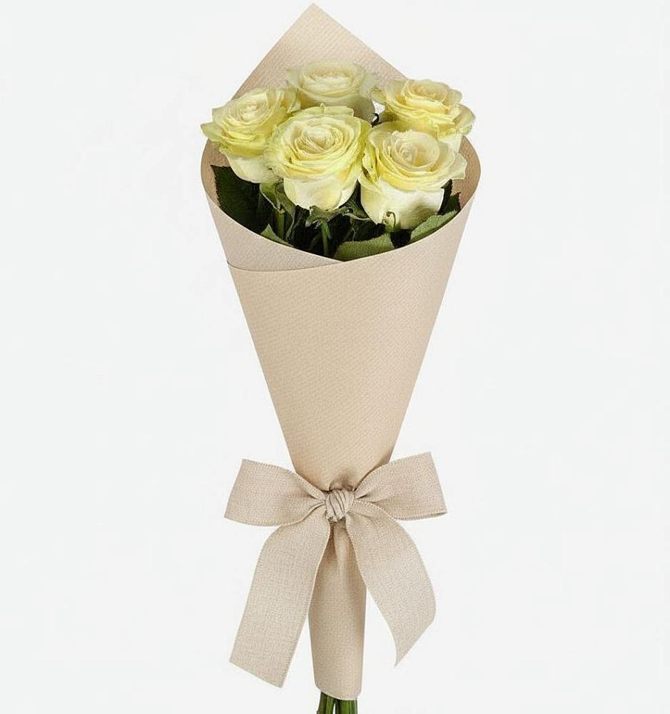 Букет цветов из: Розы в Тёплом