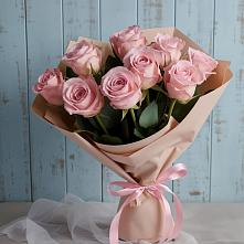 Букет цветов из:  Розы в Тёплом