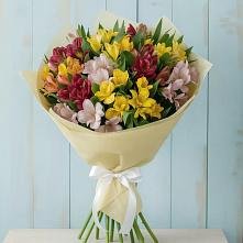 Букет цветов из:  Альстромерии в Тёплом