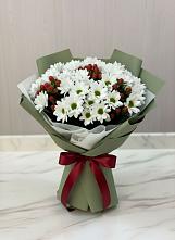 Букет цветов из:  Хризантемы в Тёплом