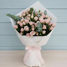 Букет цветов из:  Розы в Тёплом
