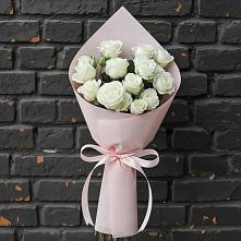 Букет цветов из:  Розы #REPLACE_PRED# Тёплом