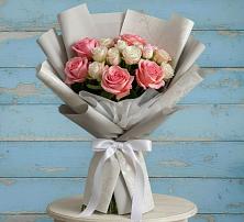 Букет цветов из:  Розы в Тёплом